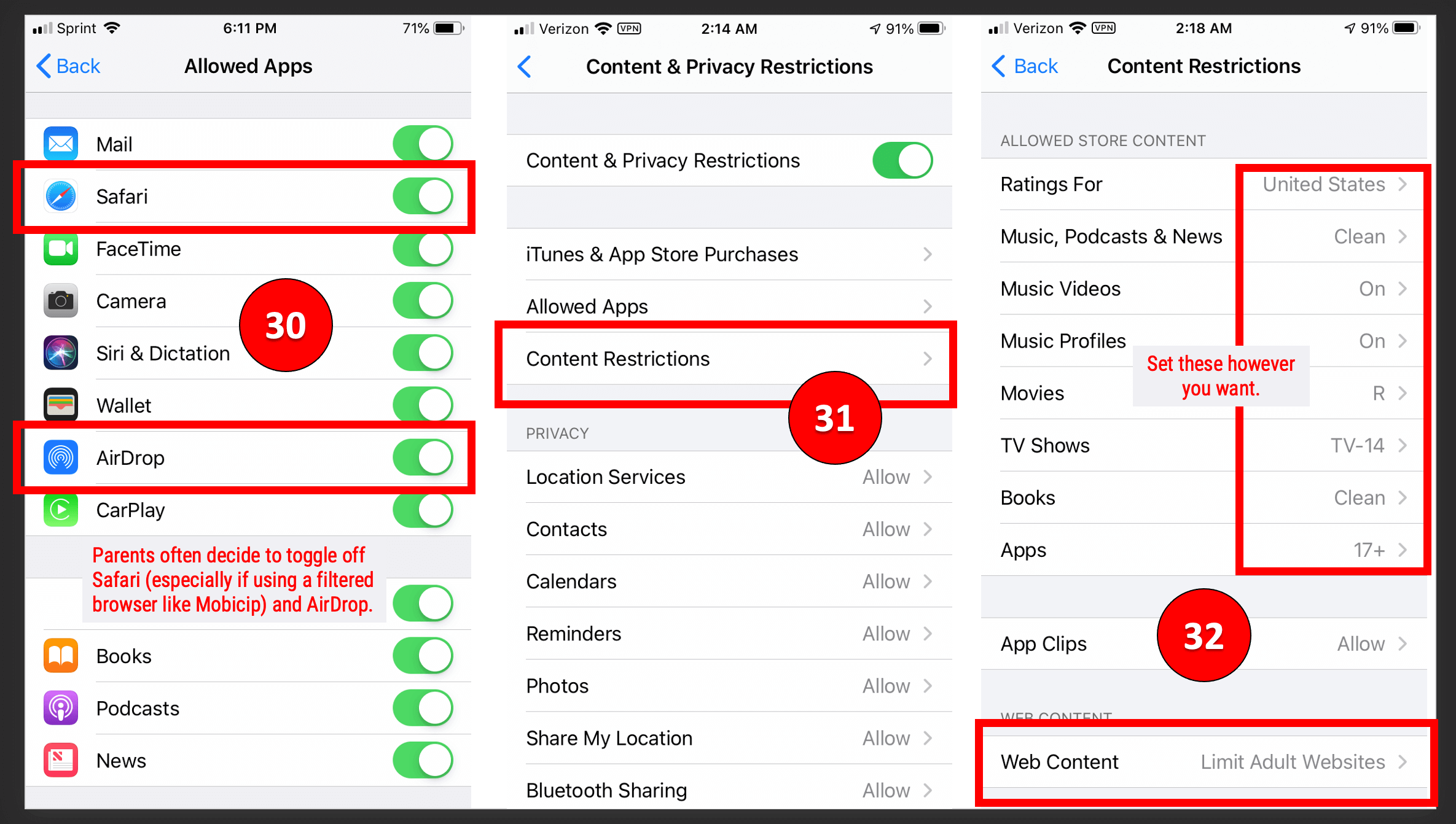 iOS 15.2 Parental Controls 7
