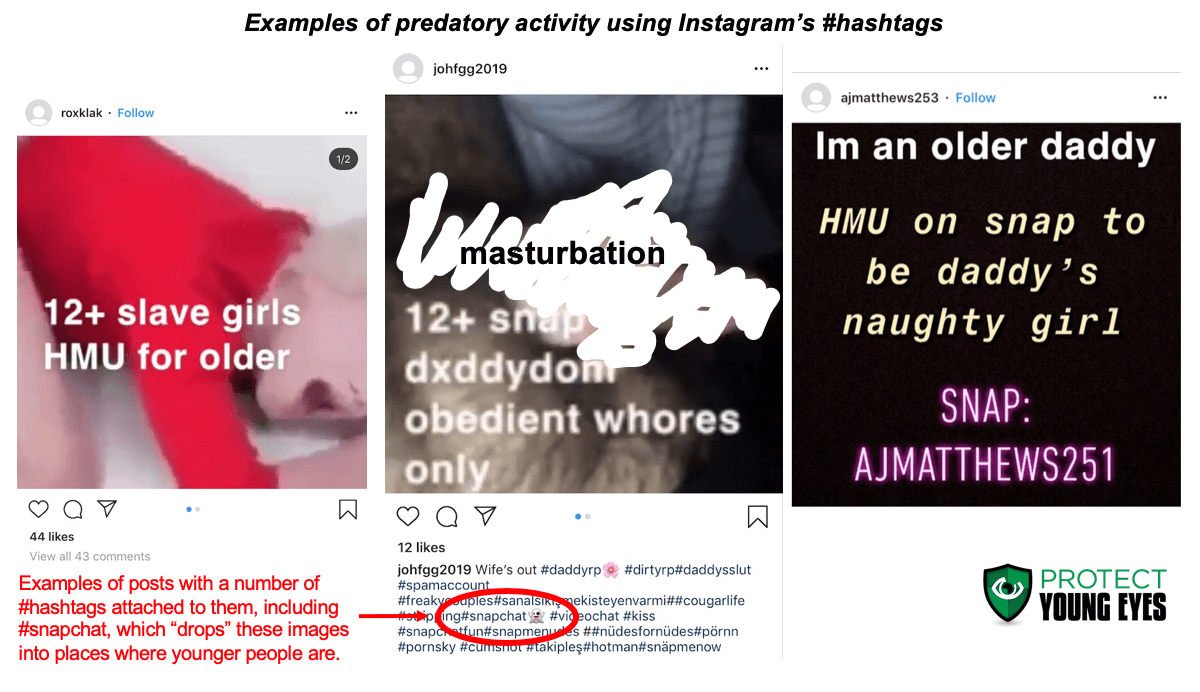 Pedophiles exploit Instagram’s hashtags to drop horrible content into good,...