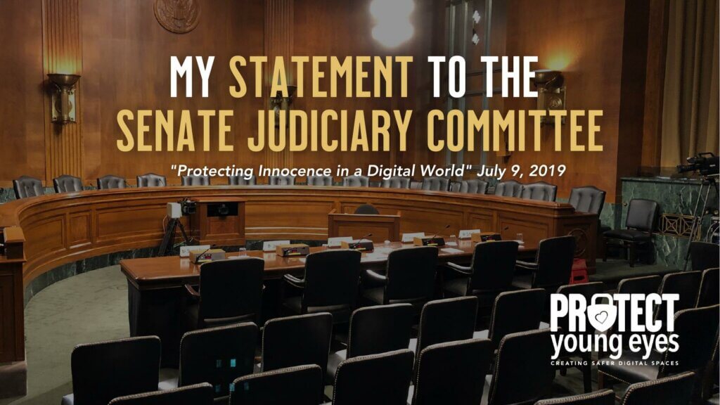 My Statement To The Senate Judiciary Committee