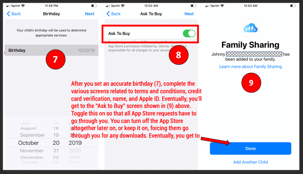 iOS 13 Parental Controls