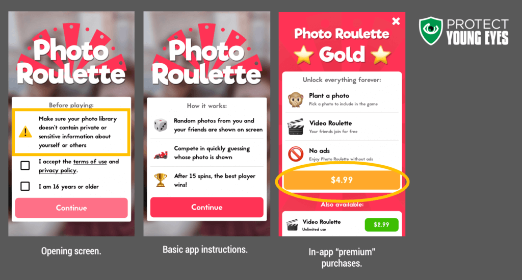 Is Photo Roulette Safe?
