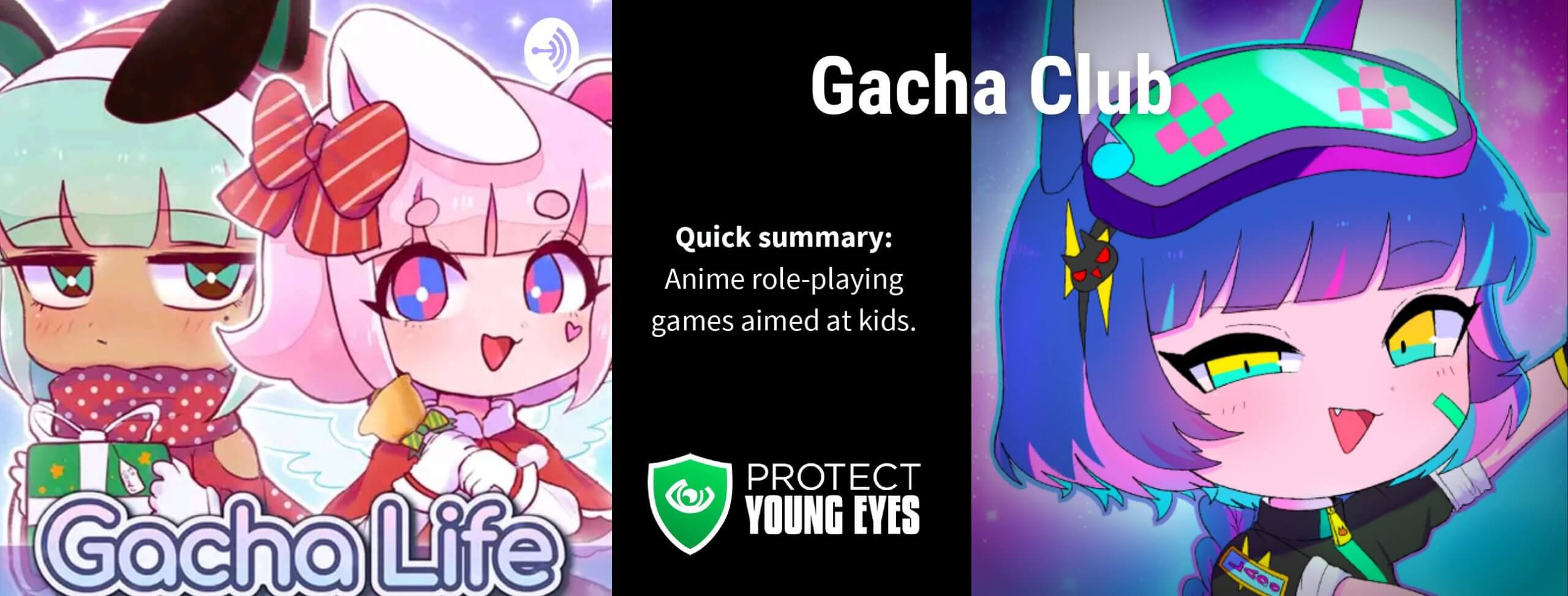 Gacha Life & Gacha Club. Anime For Kids? A Protect Young Eyes Review