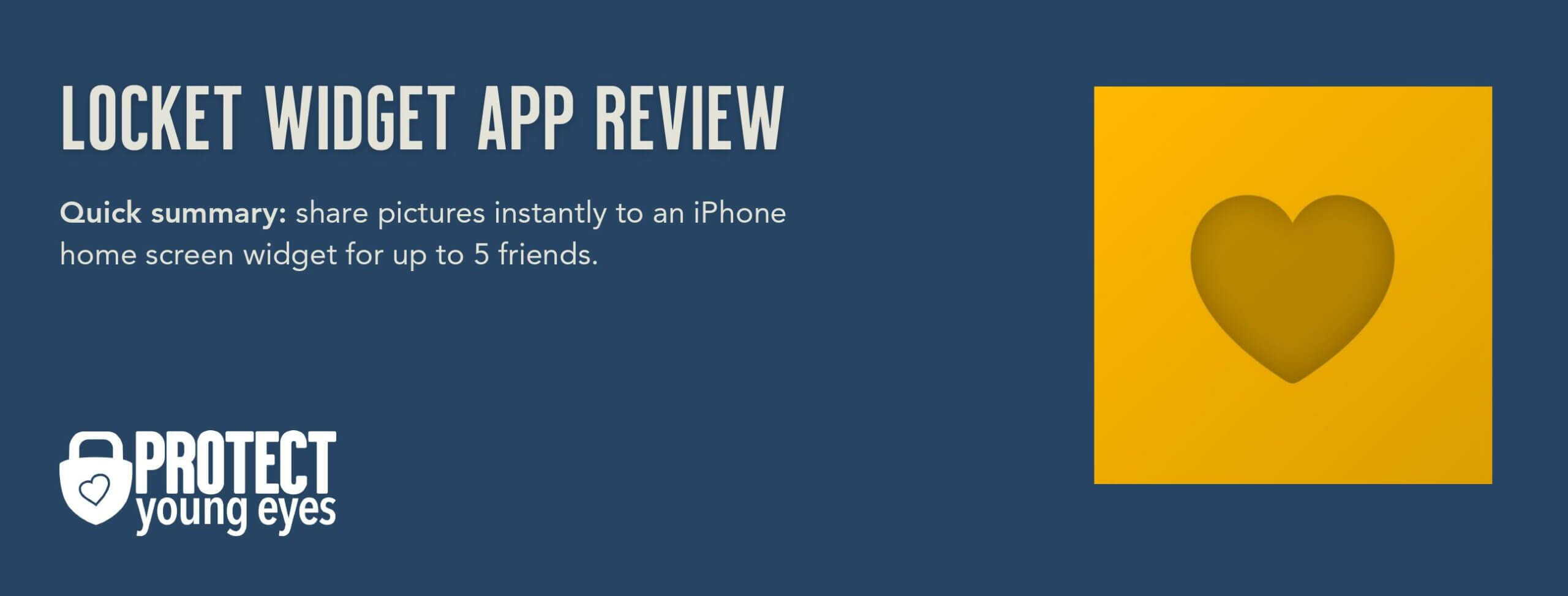 Locket Widget App Review Header