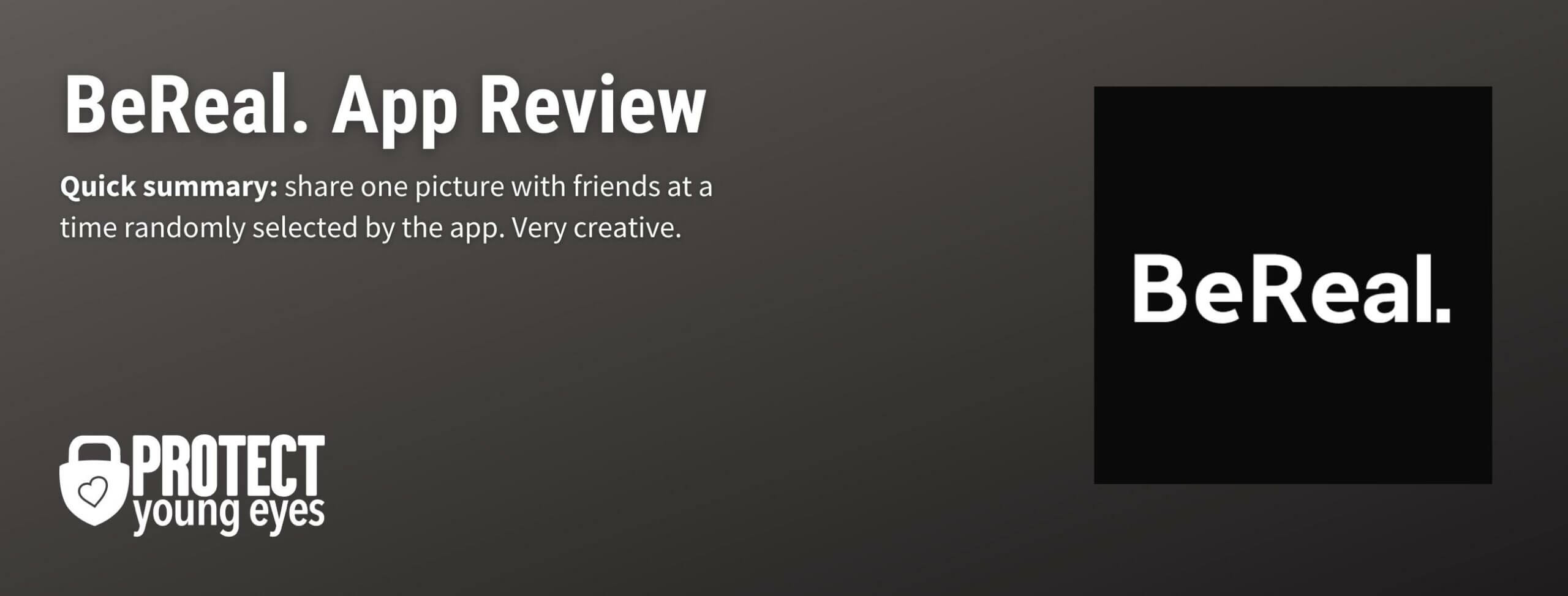BeReal Header Image for App Review