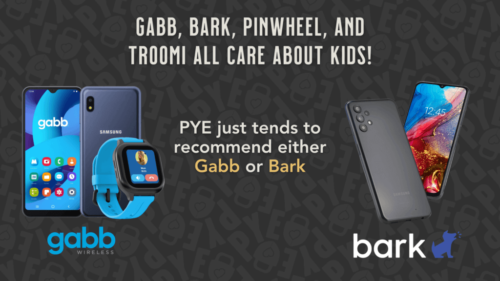 Images of Gabb and Bark Phone - Kid Phones - PYE Blog Post