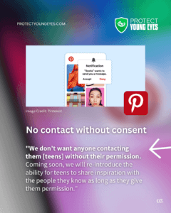 Pinterest Parental Controls - Approve Contacts - PYE