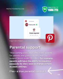 Pinterest Parental Controls - Parent Code - PYE